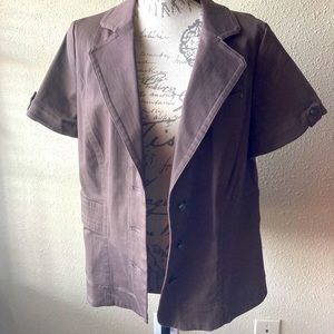 $$$ Lane Bryant short sleeve blazer